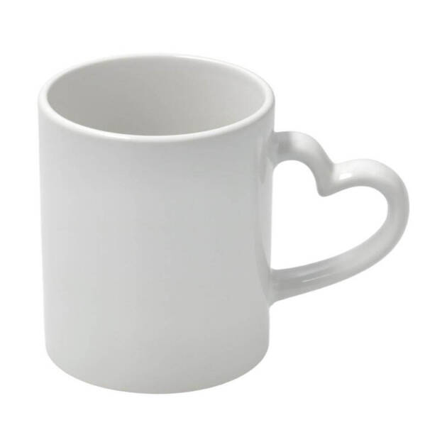Tasse anse coeur